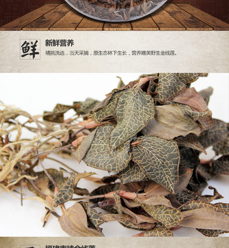 林下种植金线莲 50克礼盒装